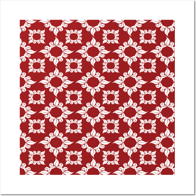 RED ORNAMENTAL Pop Art Wall Art by BruceALMIGHTY Baker